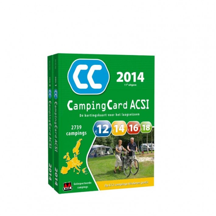 Campingcard ACSI 2014 2 dln