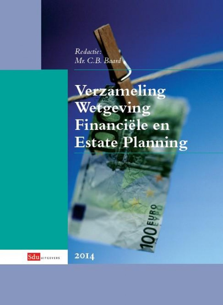 Verzameling wetgeving financiele en estate planning • Verzameling wetgeving financiele en estate planning