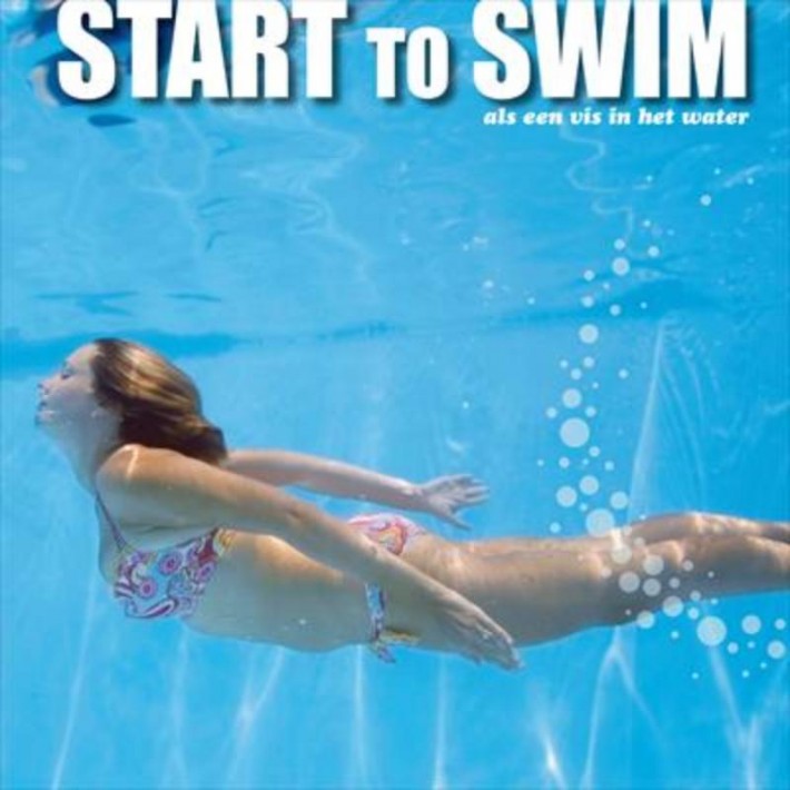 Start to swim. als een vis in het water