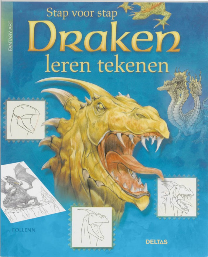 Stap voor stap draken leren tekenen