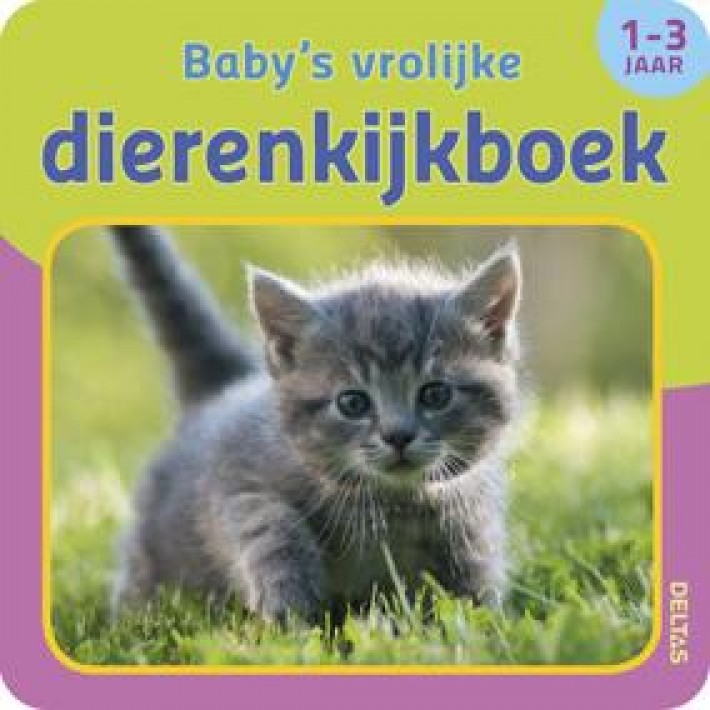 Babys vrolijke dierenkijkboek 1-3 jaar