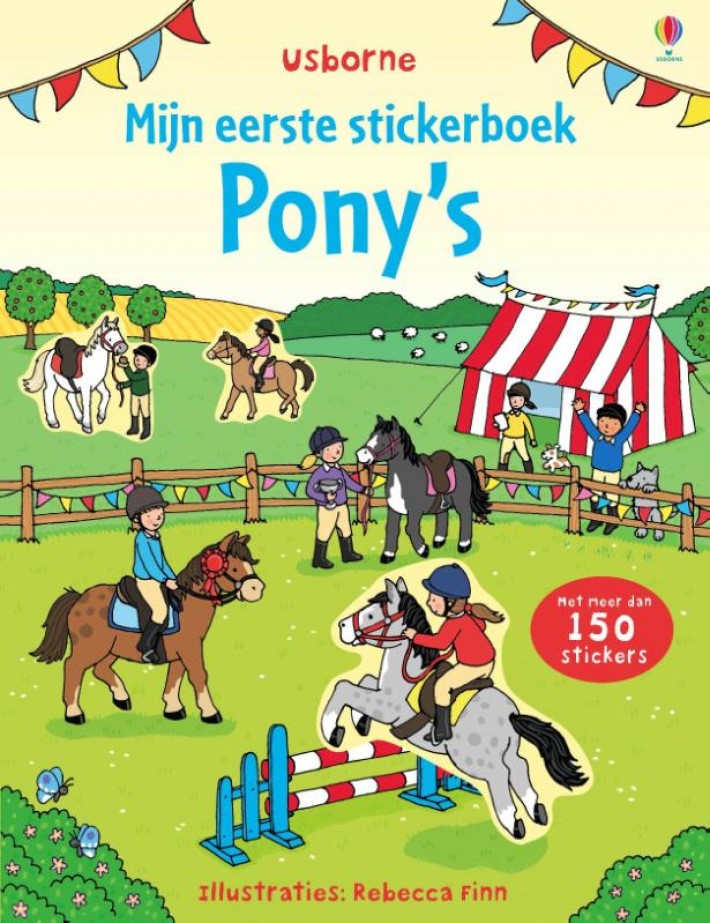 Mijn eerste stickerboek Pony's • MIJN EERSTE STICKERBOEK PONY S 3 ex.