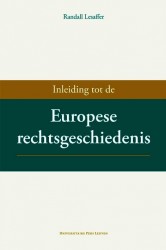 Inleiding tot de Europese rechtsgeschiedenis