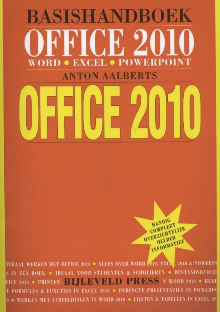 Basishandboek Office 2010