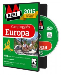 ACSI campinggids Europa 2015 + DVD