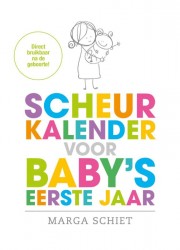 Scheurkalender voor baby's eerste jaar