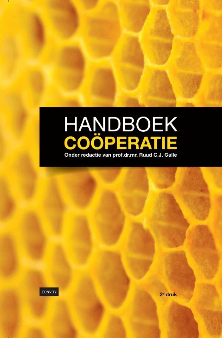 Handboek Cooperatie Handboek Cooperatie