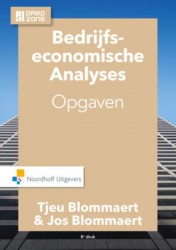 Bedrijfseconomische analyses • Bedrijfseconomische analyses