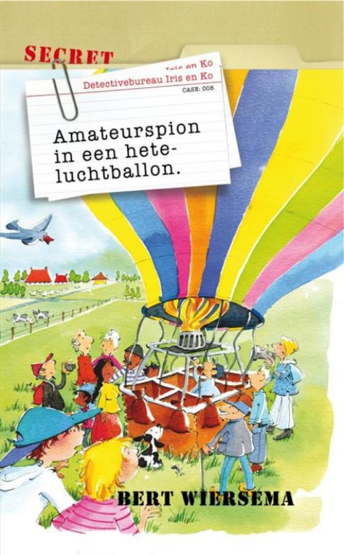Amateurspion in een heteluchtballon