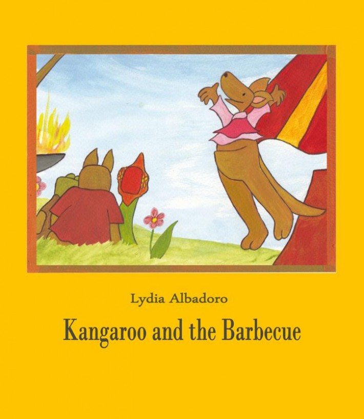 Kangaroo and the barbecue