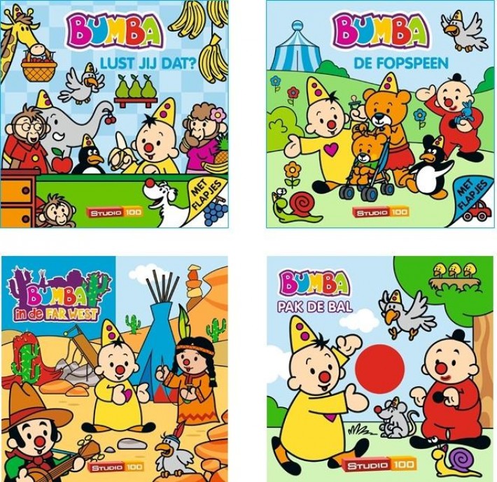 Bumba pakket 4 titels Bumba pakket 4 titels