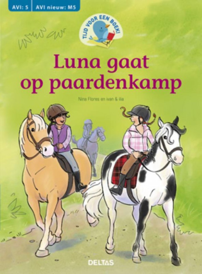 Luna gaat op paardenkamp