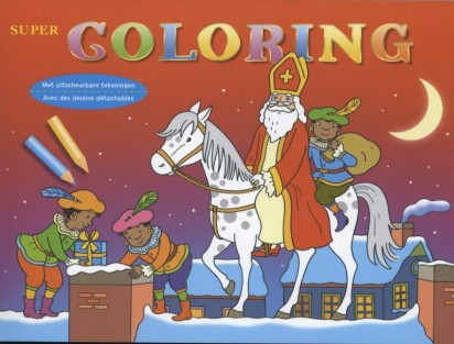 Sinterklaas super coloring