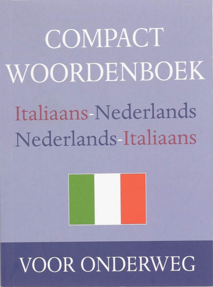 Compact woordenboek Italiaans