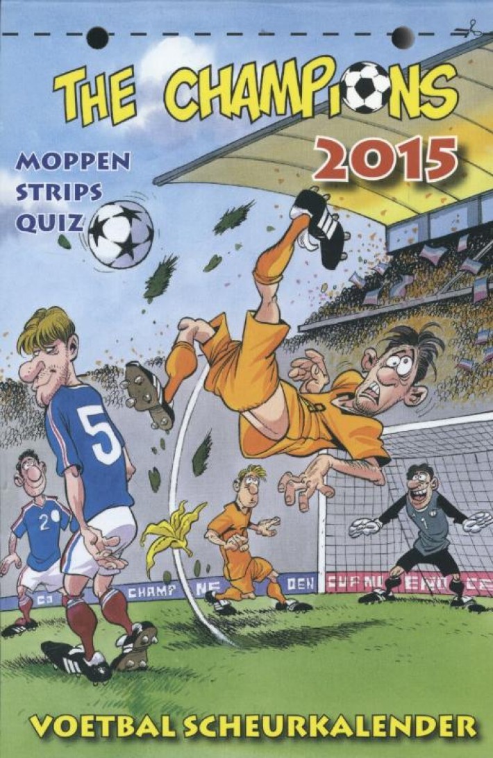 the champions voetbal scheurkalender