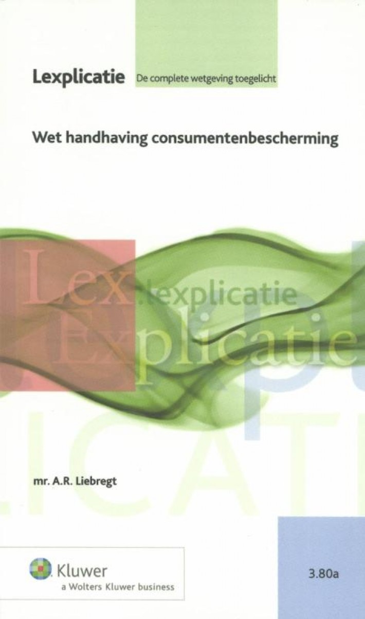 Wet handhaving consumentenbeschermning • Wet handhaving consumentenbeschermning