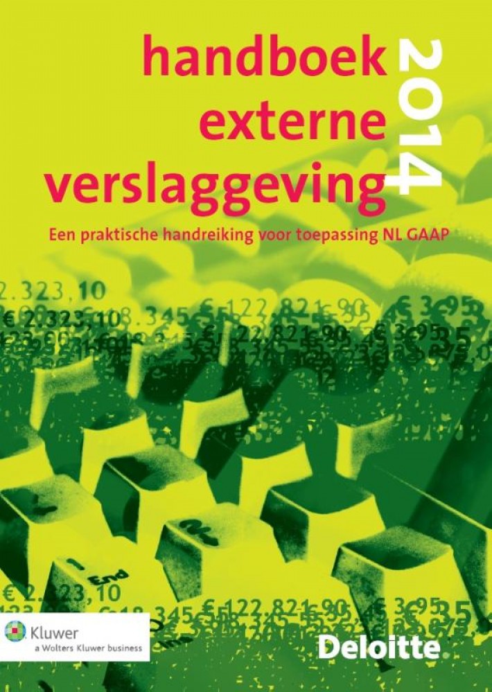 Handboek externe verslaggeving • Handboek externe verslaggeving