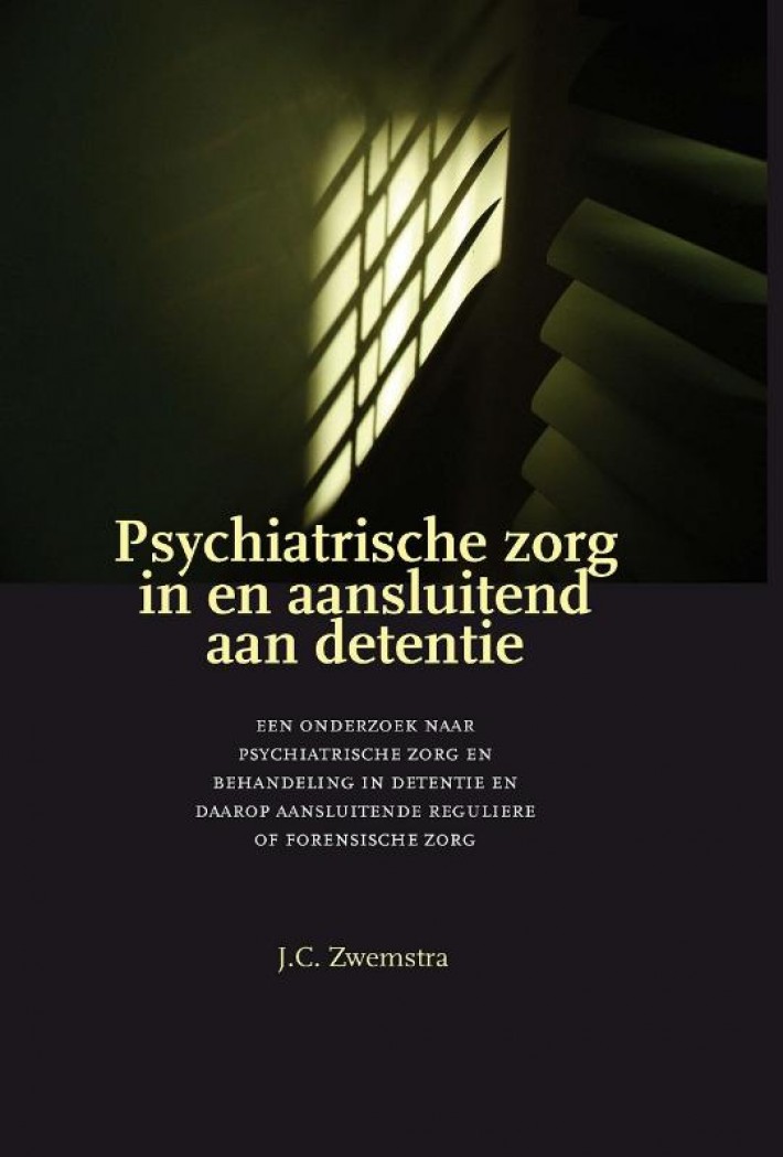 Psychiatrische zorg in en aansluitend aan detentie
