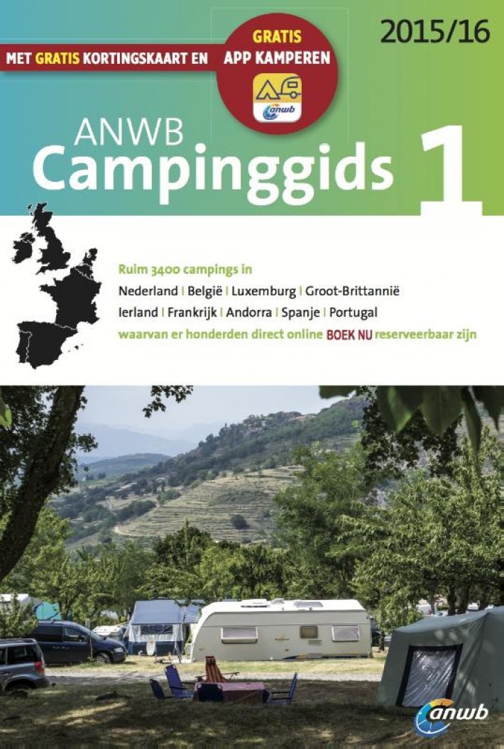 ANWB campinggids Europa 2015-2016