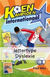 Koen Kampioen gaat internationaal lettertype dyslexie