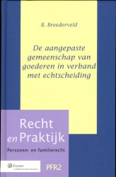 De aangepaste gemeenschap van goederen in verband met echtscheiding