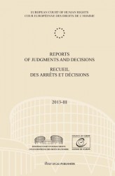 Reports of judgments and decisions/recueil des arrêts et décisions