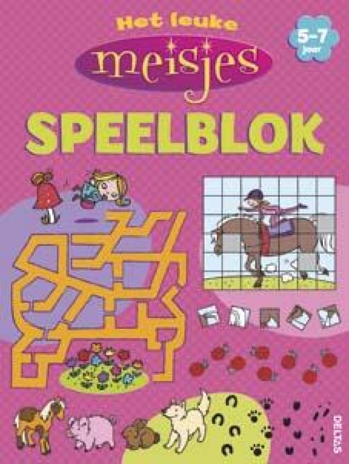 Het leuke meisjes speelblok