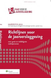 Richtlijnen voor de jaarverslaggeving • Richtlijnen voor de jaarverslaggeving