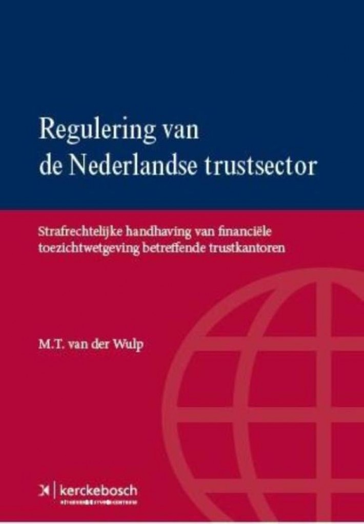 Regulering van de Nederlandse trustsector