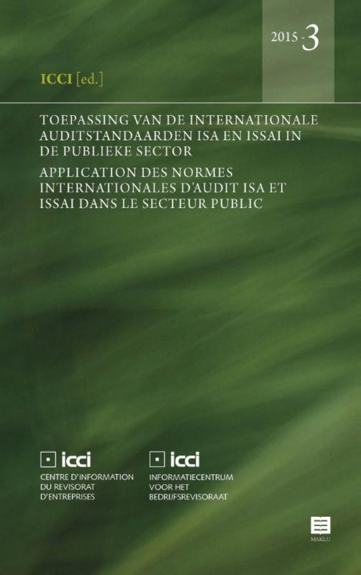 Toepassing van de internationale auditstandaarden ISA en ISSAI in de publieke sector