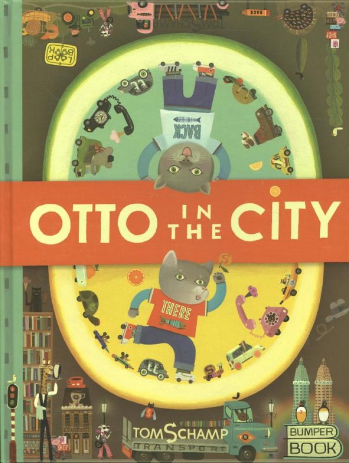 Otto drives back and forth in the city