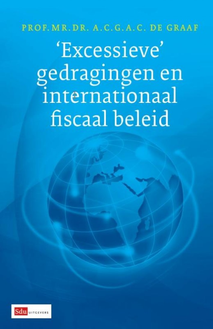 Excessieve gedragingen en internationaal fiscaal beleid