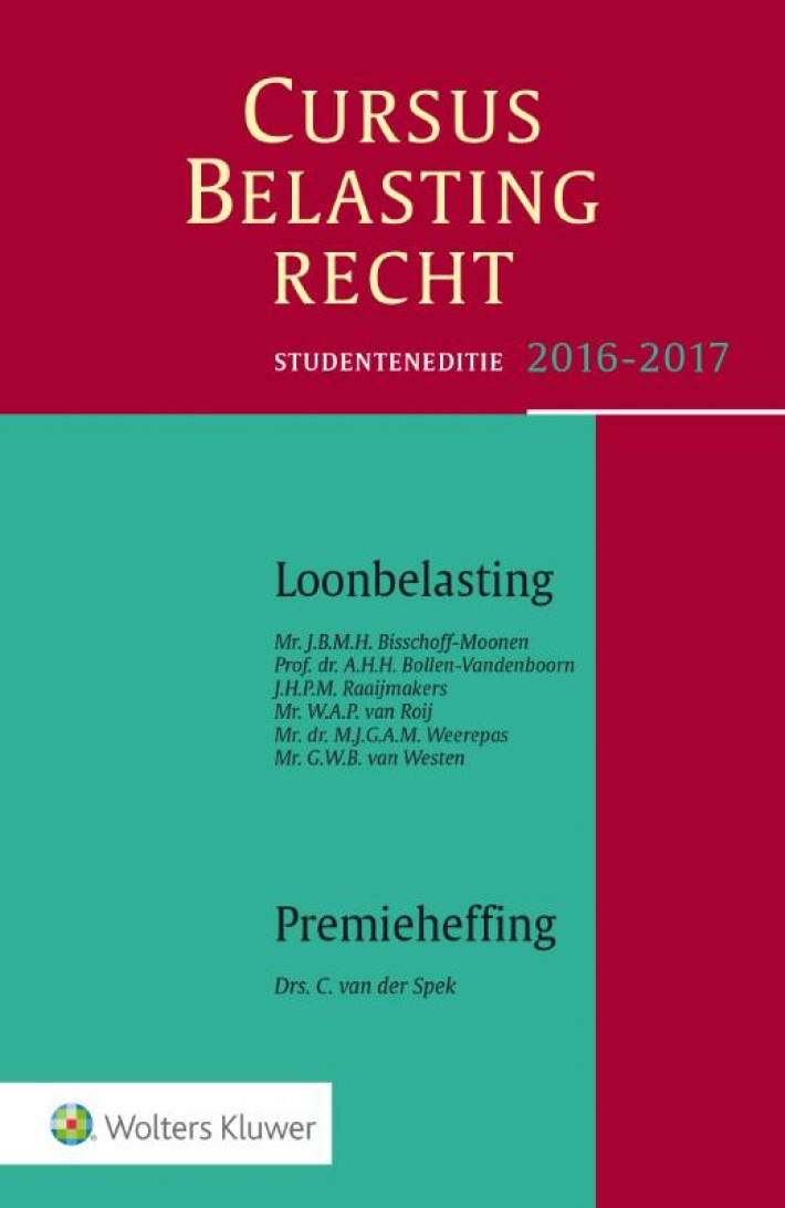 Cursus belastingrecht
