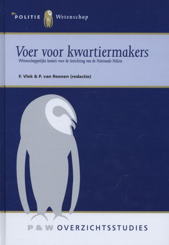 Voer voor kwartiermakers