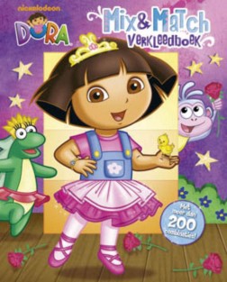 Dora - Mix & Match verkleedboek