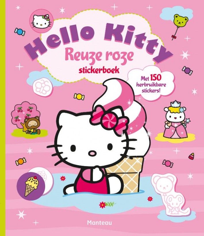 Hello Kitty reuze roze