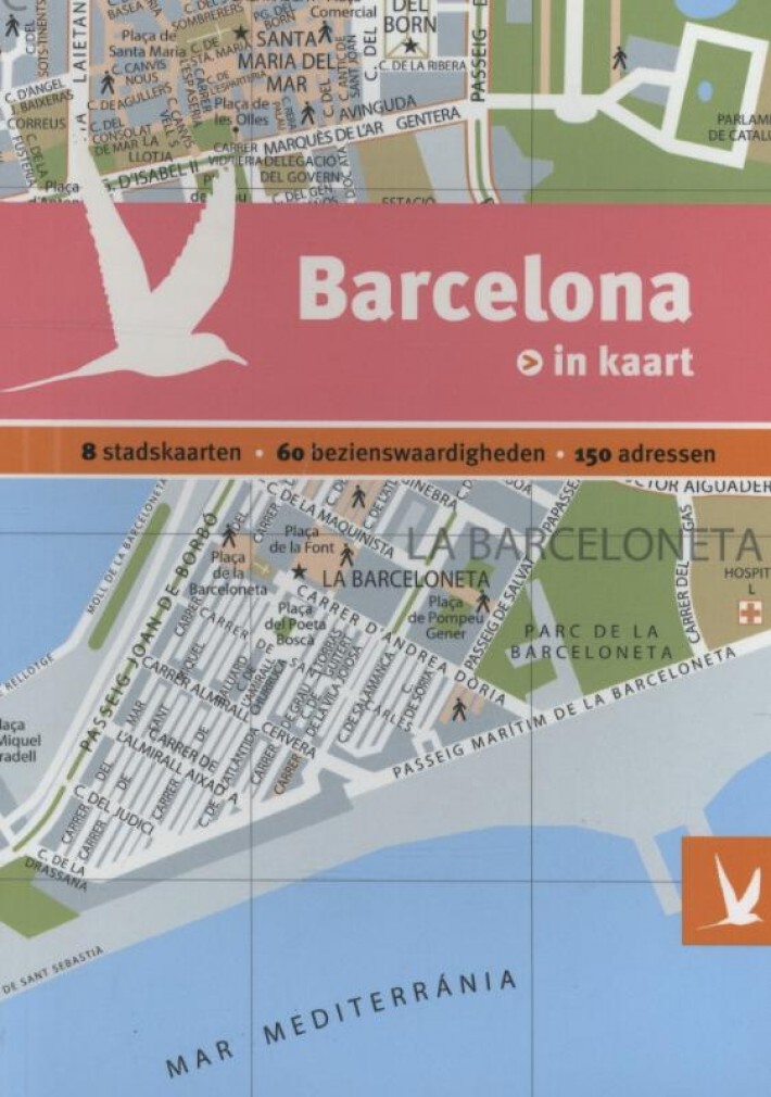 Barcelona in kaart