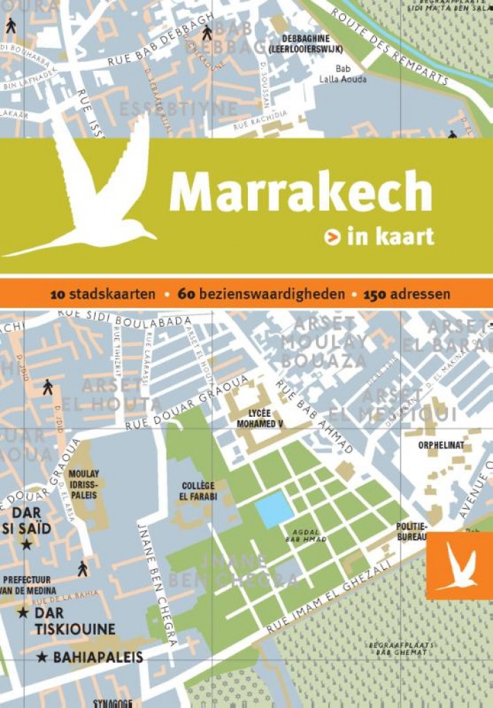 Marrakech in kaart