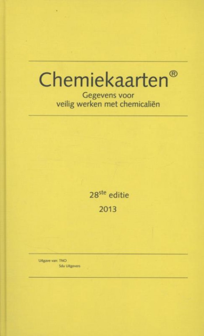 Chemiekaarten