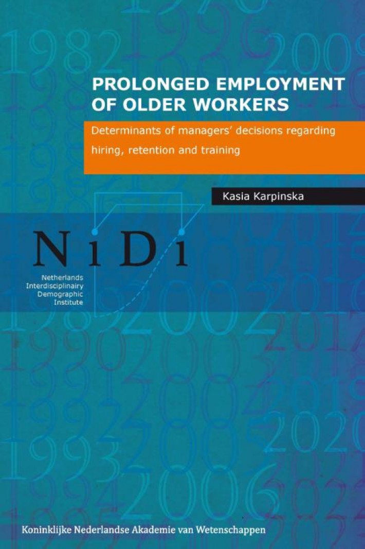 Prolonged employment of older workers