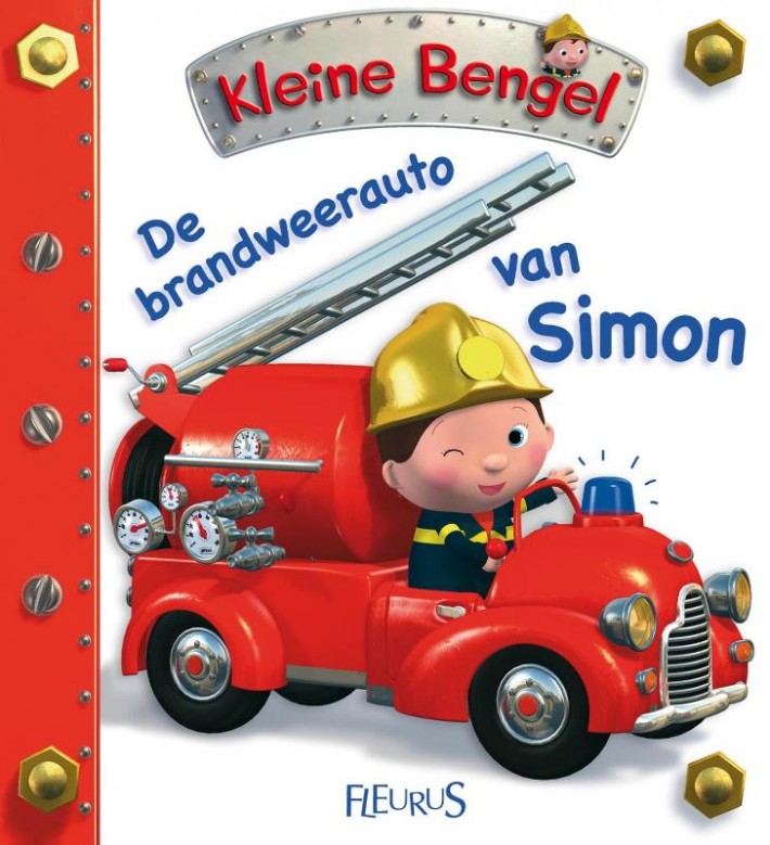 De brandweerauto van Simon