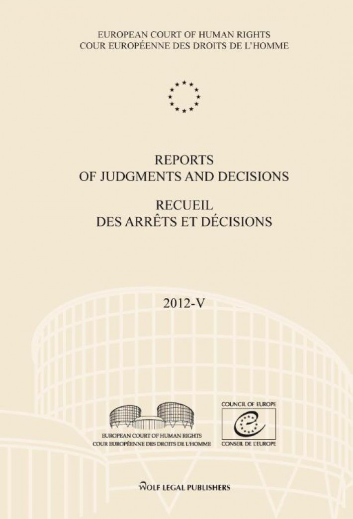 Reports of judgments and decisions