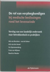 De rol van verpleegkundigen bij medische beslissingen rond het levenseinde