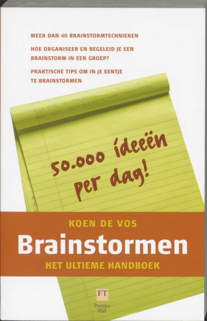 Brainstormen 50.000 ideeen per dag!