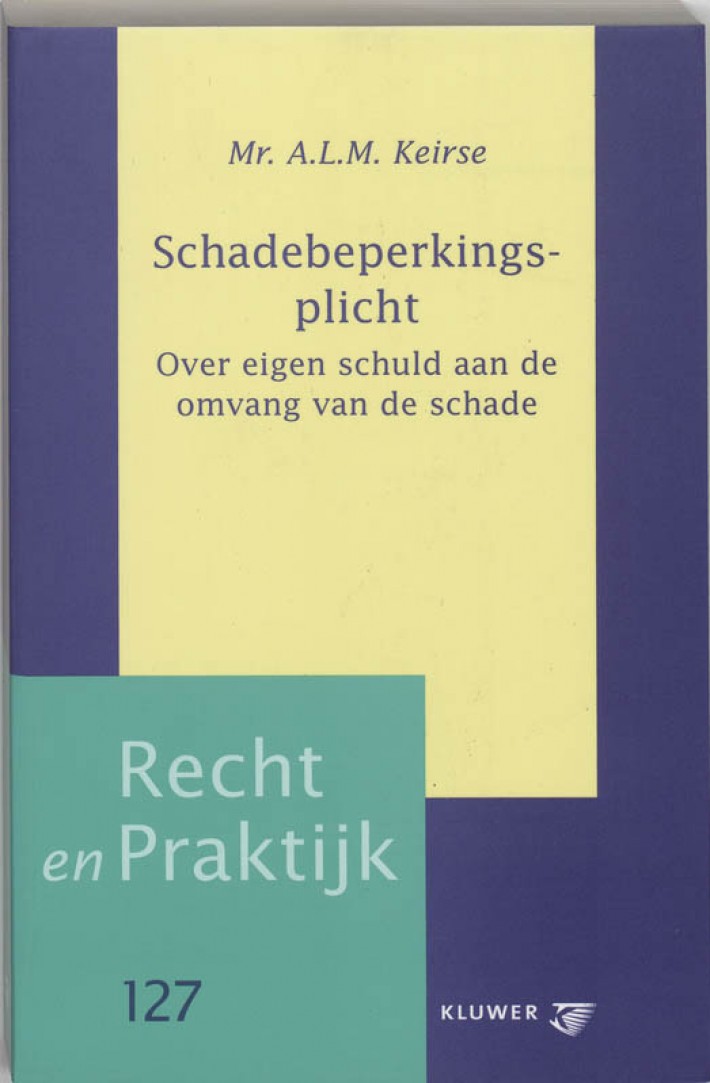 Schadebeperkingsplicht