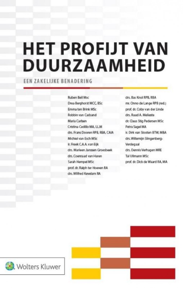 Het profijt van duurzaamheid