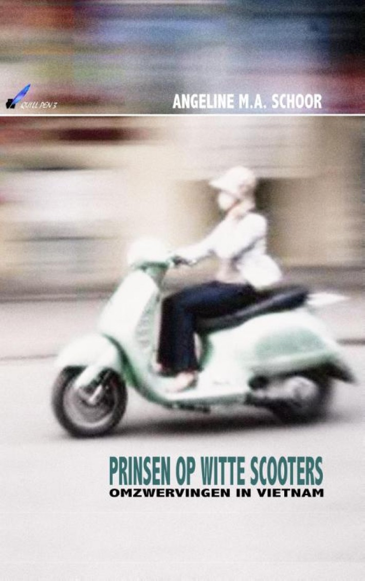 Prinsen op witte scooters