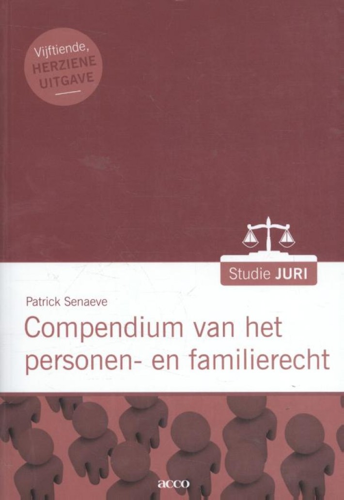 Compendium van personen- en familierecht