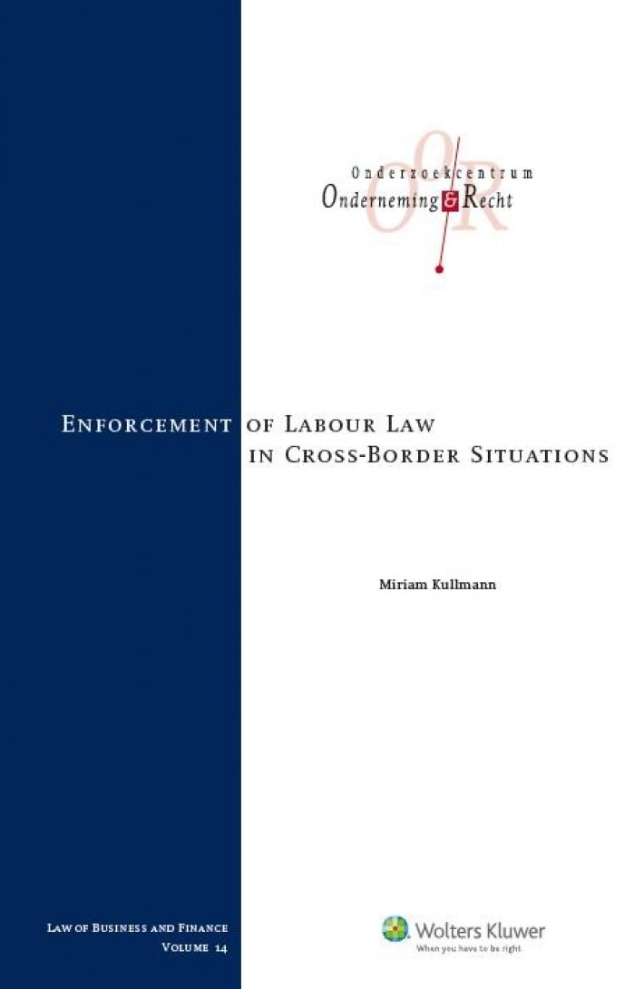 Enforcement of labour law in cross-border situations • Enforcement of labour law in cross-border situations