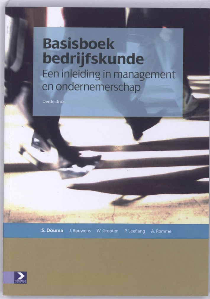 Basisboek bedrijfskunde • Basisboek bedrijfskunde